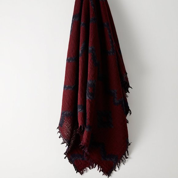 Wilfred Diamond Mosaic Blanket Scarf - Picture 9 of 9